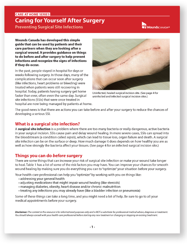 Preventing Surgical Site Infections