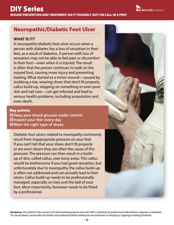 Neuropathic/Diabetic Foot Ulcer