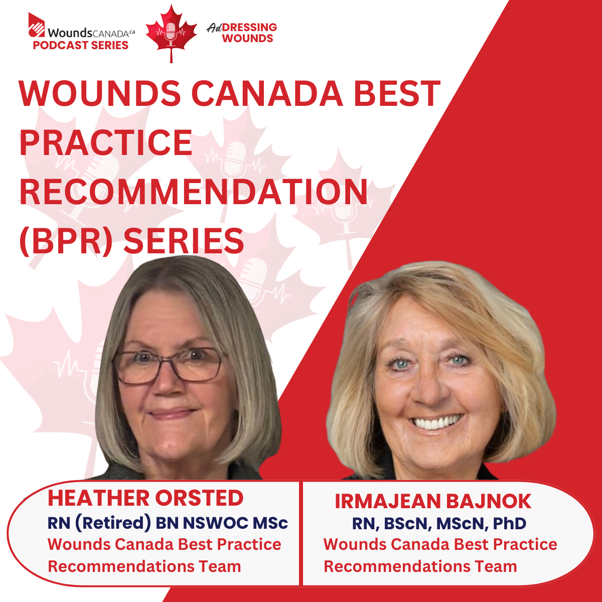 Introduction to Wounds Canada BPRs Addressing Wounds Podcast Episode